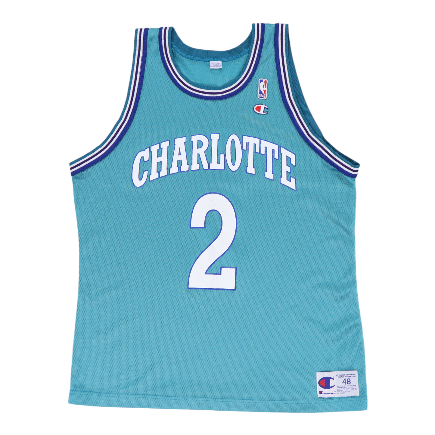 1990s Larry Johnson Charlotte Hornets NBA Jersey