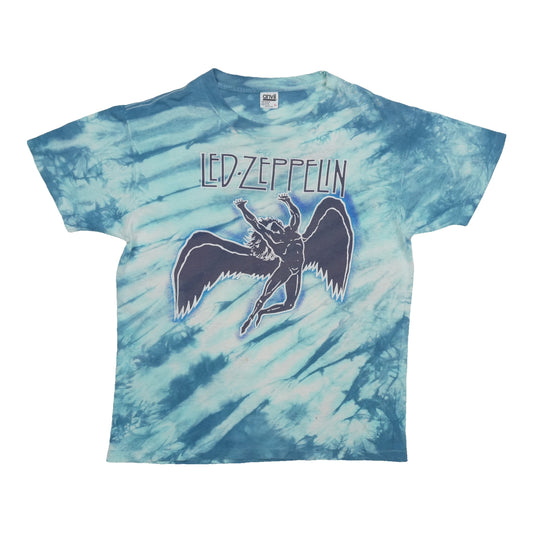 1990s Led Zeppelin Icarus Tie Dye Shirt