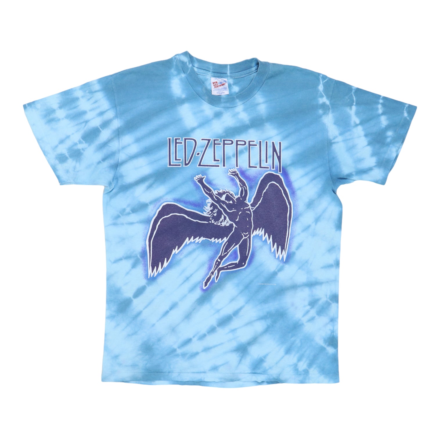 Tie dye led top zeppelin sweatshirt