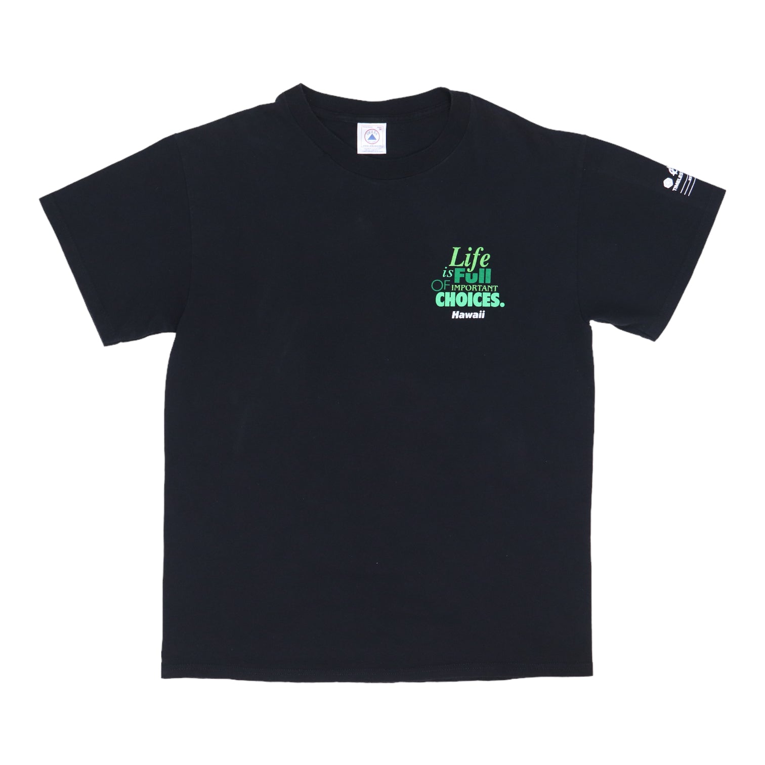 1990s Life Is Full Of Important Choices Hawaii Shirt | Authentic 