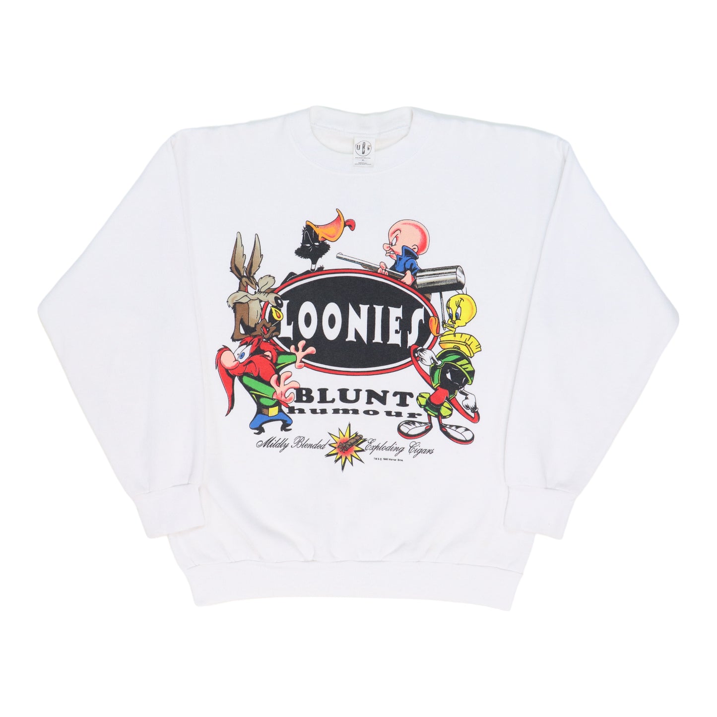 1990s Loonies Blunt Humour Sweatshirt