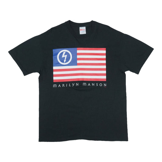 1990s Marilyn Manson American By Birth Antichrist By Choice Shirt