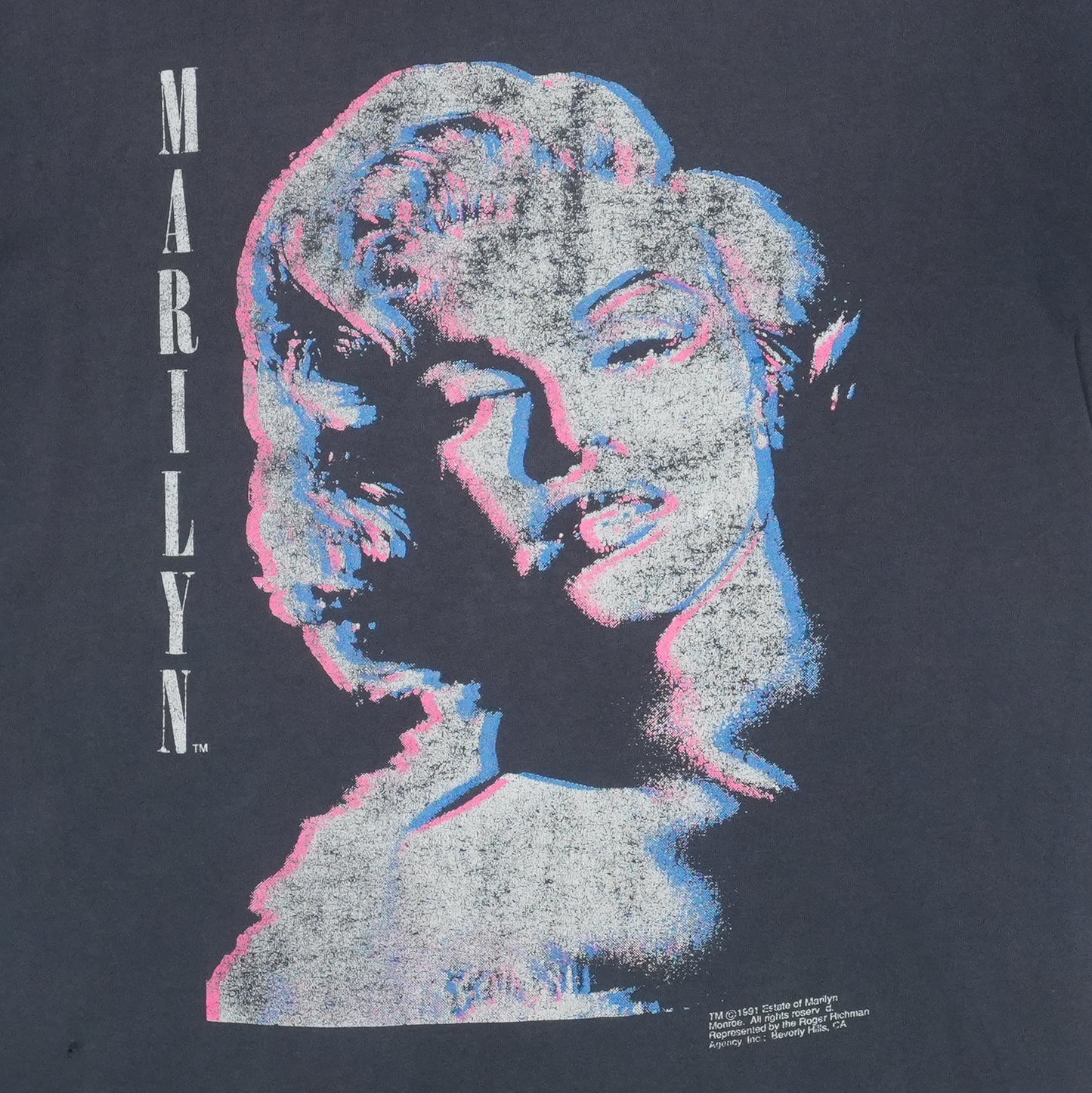 1991 Marilyn Monroe Shirt Detail