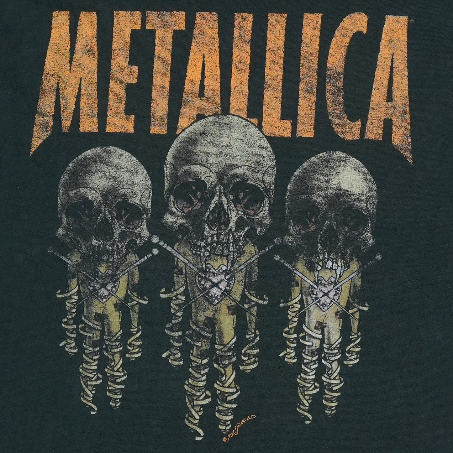 1990s Metallica Fixxxer Pushead Shirt