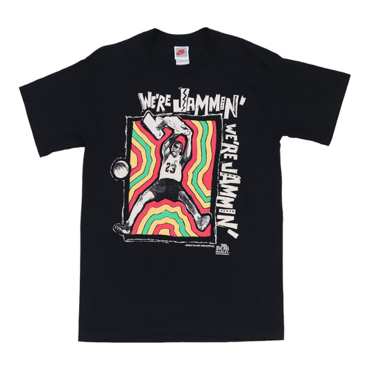 1990s Michael Jordan Bob Marley Nike Shirt