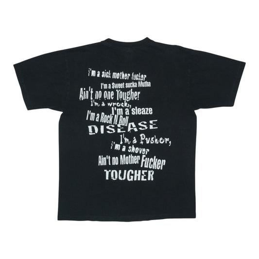 1990s Motley Crue Sick Mother Fucker Shirt Back