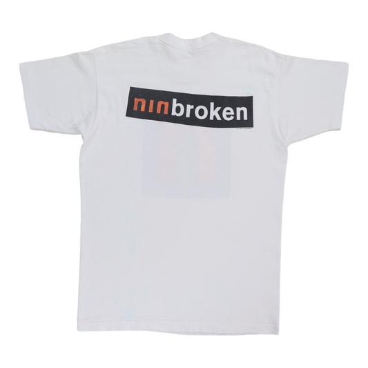 1990s Nine Inch Nails Broken Shirt Back