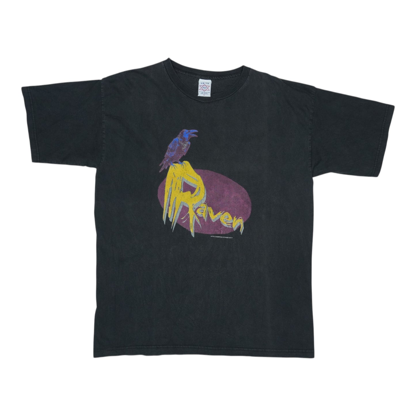 1990s Raven WCW Wrestling Shirt