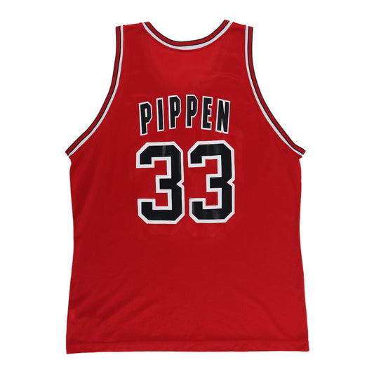 1990s Scottie Pippen Chicago Bulls NBA Basketball Jersey Back