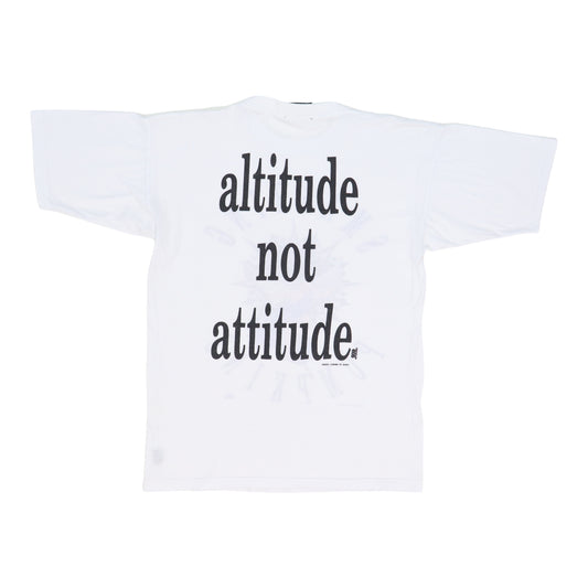 1990s Smashing Pumpkins Altitude Not Attitude Shirt Back