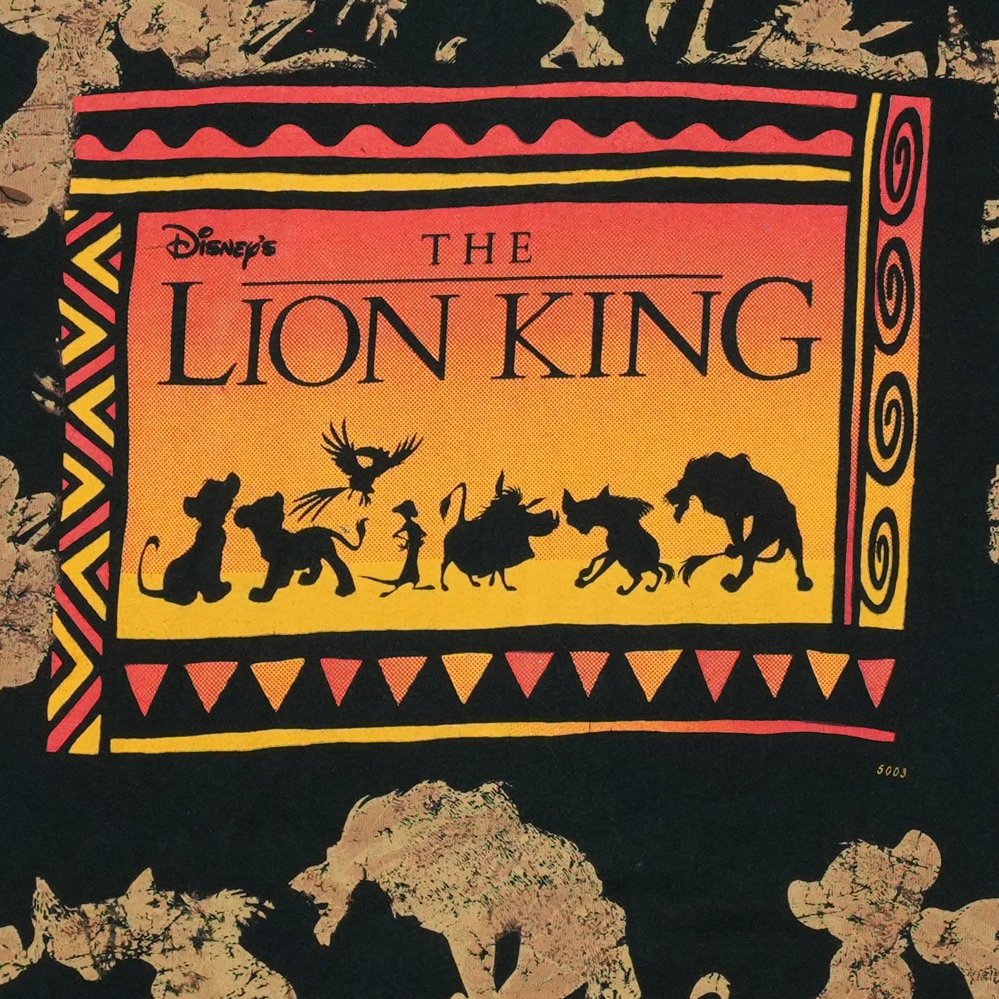 1990s The Lion King All Over Print Shirt