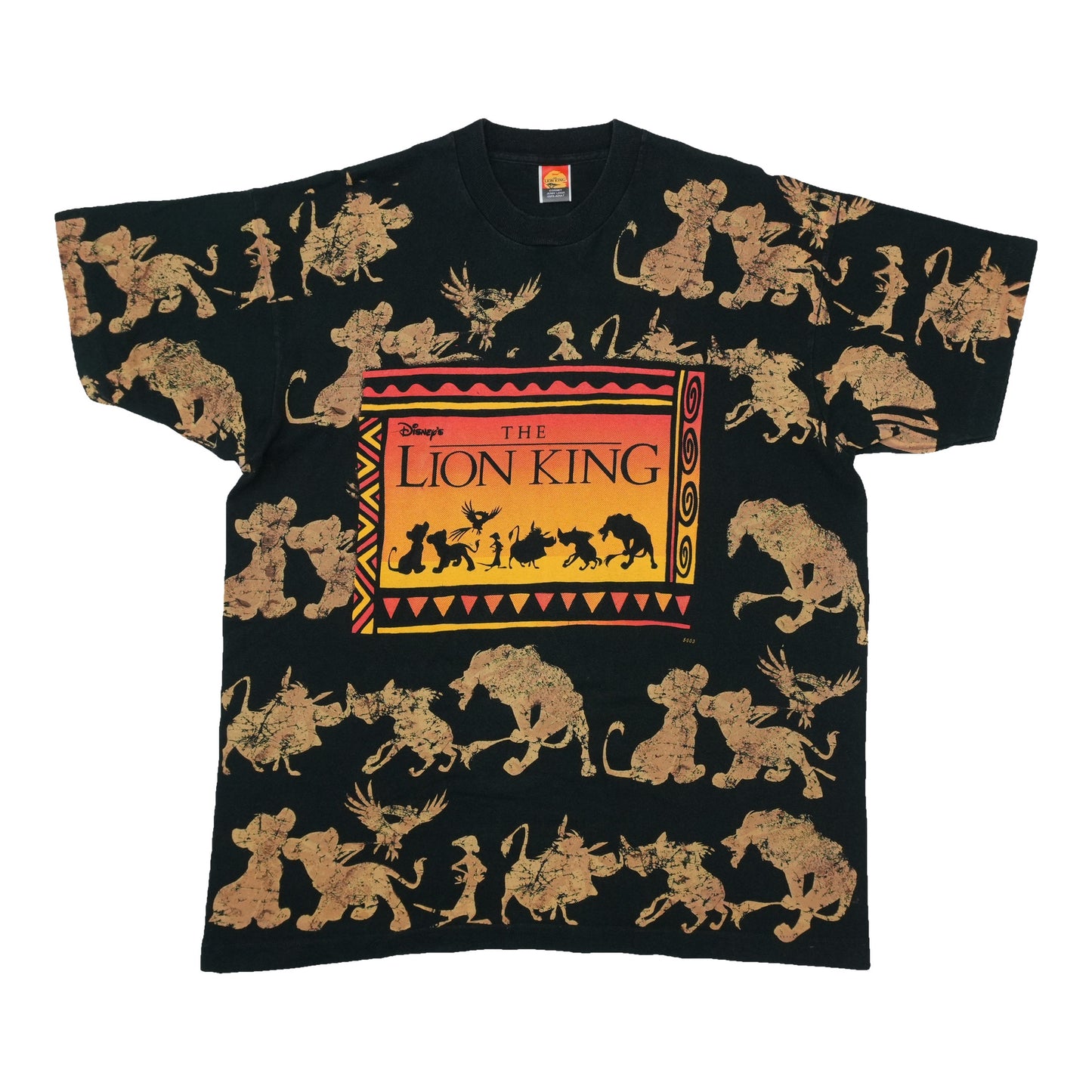 1990s The Lion King All Over Print Shirt