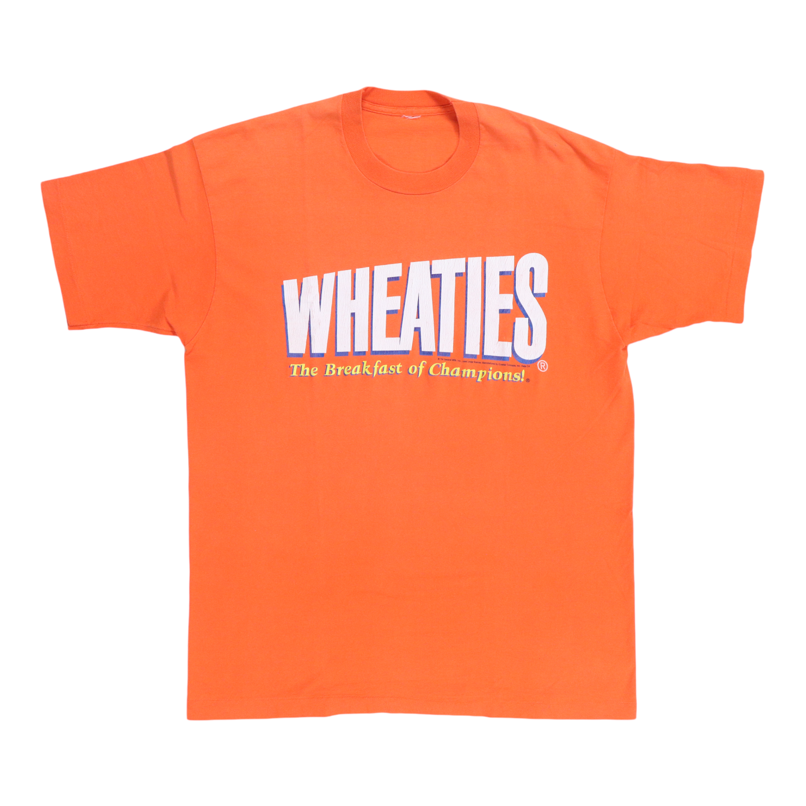 1990s Wheaties Breakfast Of Champions Shirt | Authentic Vintage
