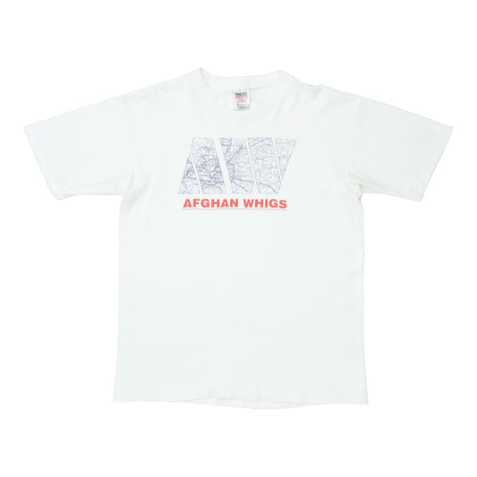 1990s Afghan Whigs Map Graphic Shirt