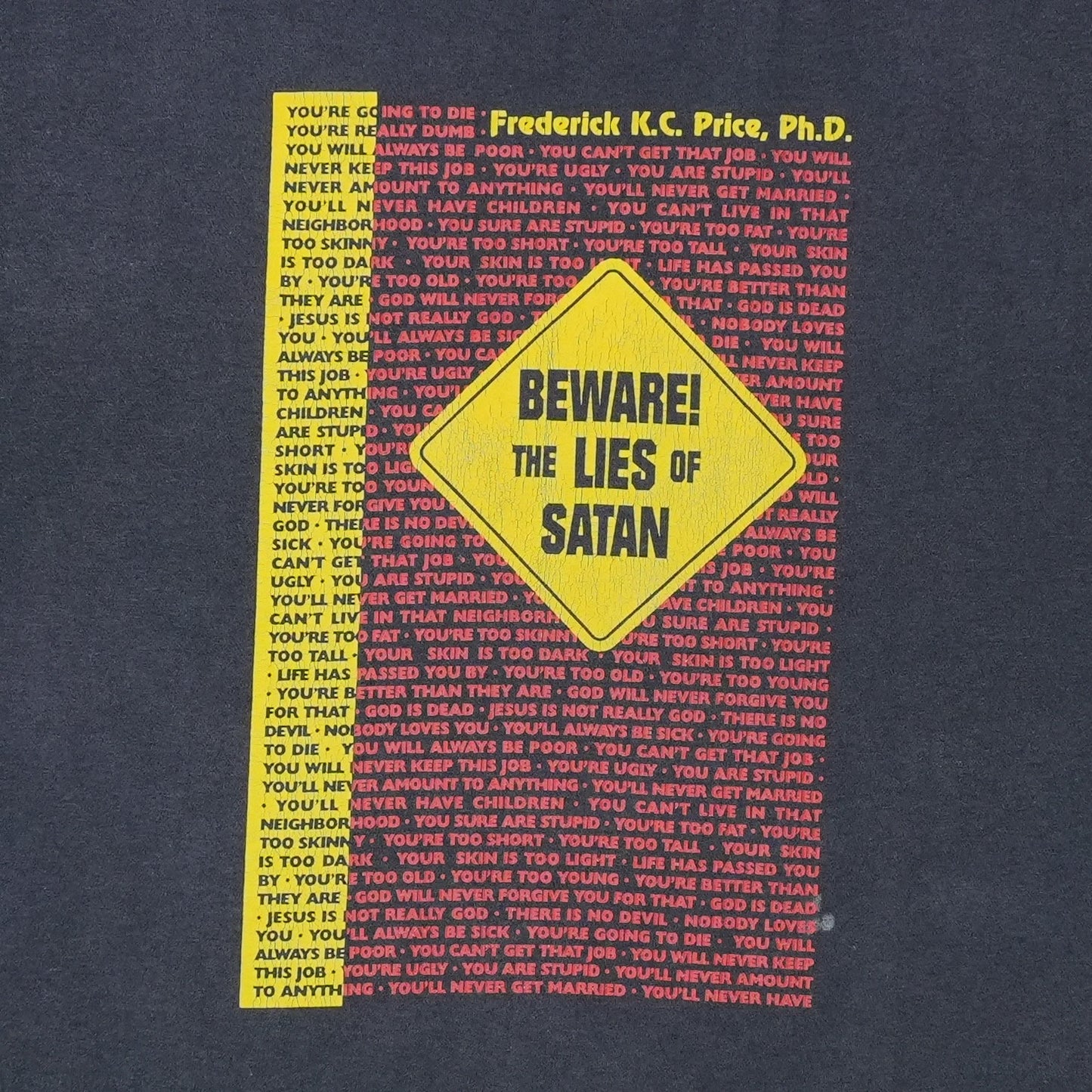 1990s Beware the Lies of Satan Shirt
