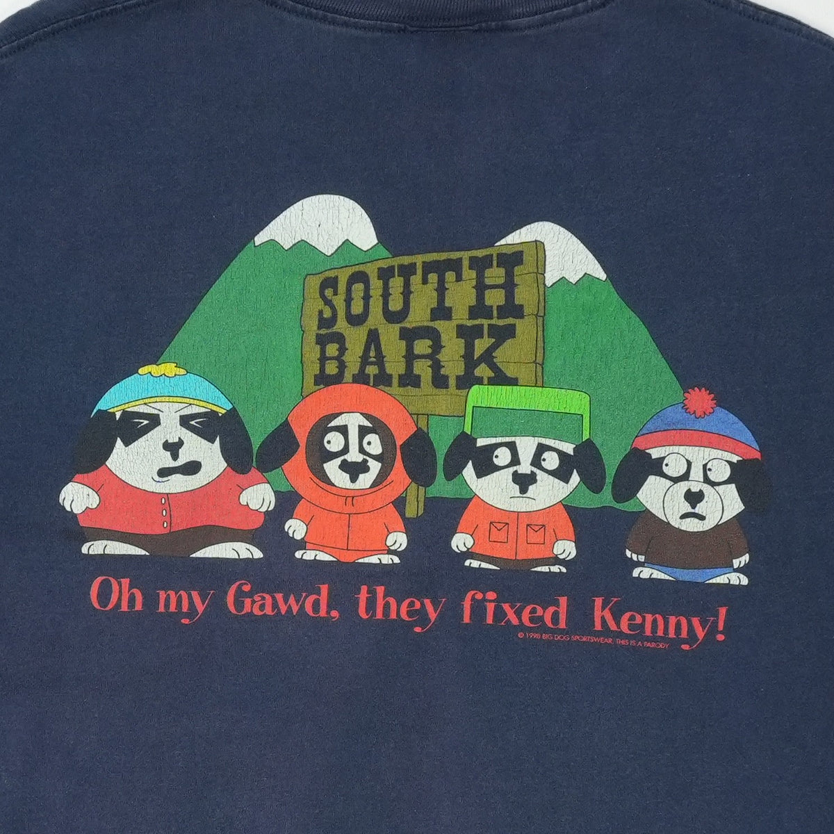 1990s Big Dogs South Park Shirt