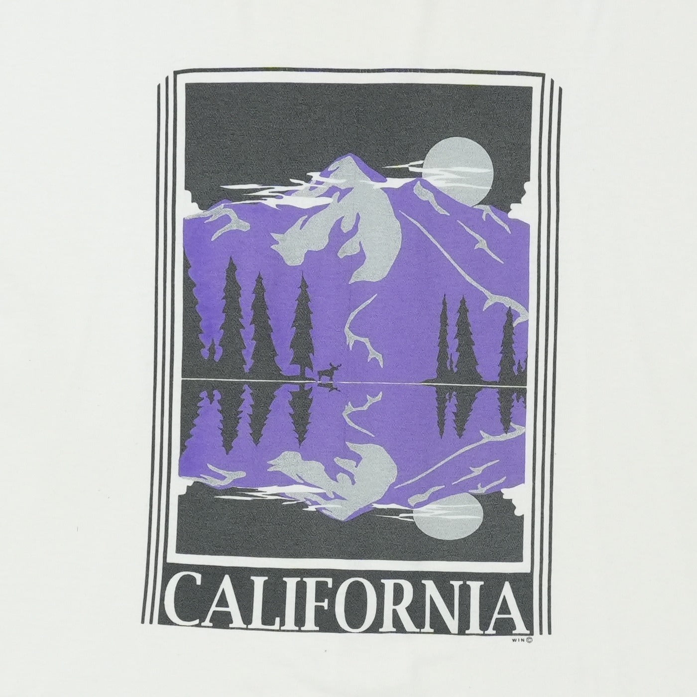 1990s California Mountain Poster Shirt