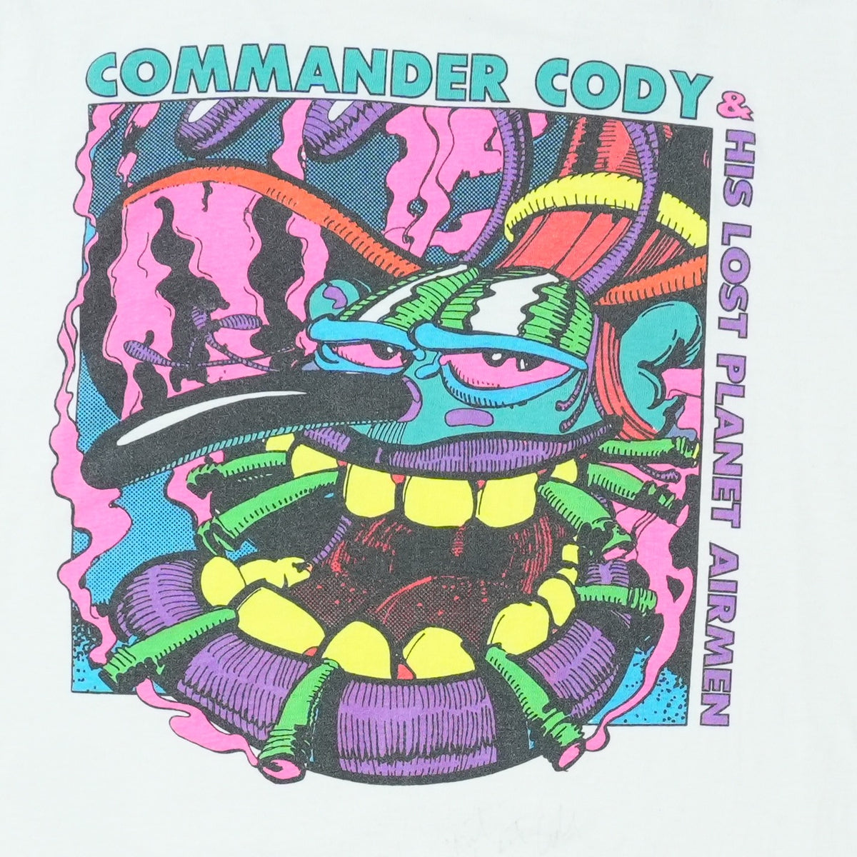 1990s Commander Cody And His Lost Planet Airmen Shirt