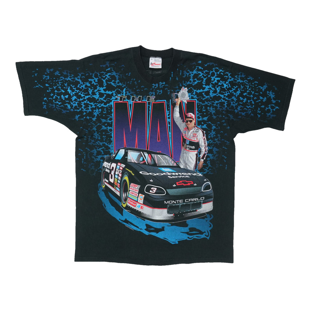 1990s Dale Earnhardt The Man All Over Print Shirt