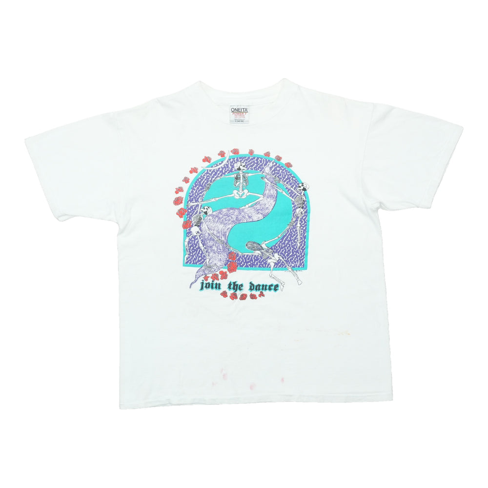 1990s Grateful Dead Join The Dance Skeletons Shirt