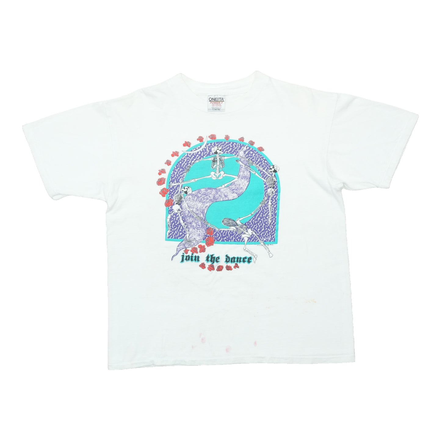 1990s Grateful Dead Join The Dance Skeletons Shirt