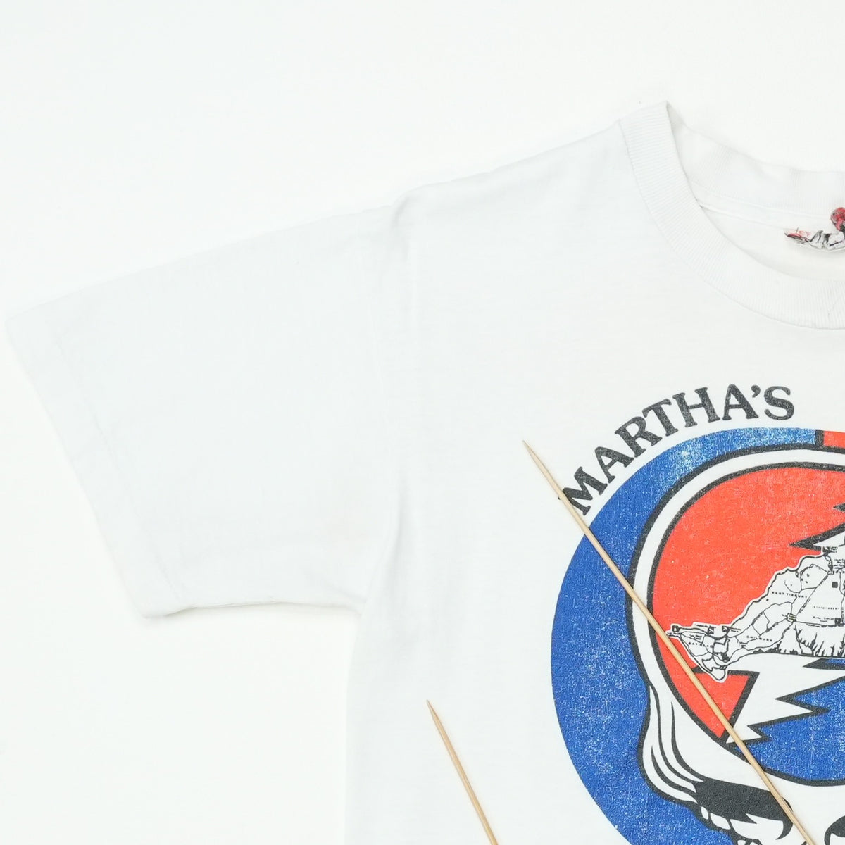 1990s Grateful Dead Marthas Vineyard Army Barracks Shirt