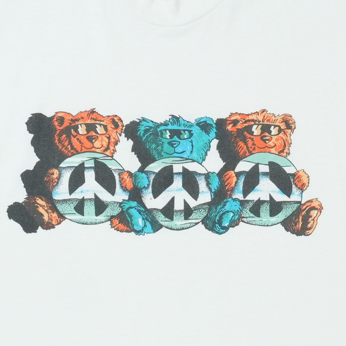 1990s Grateful Dead Peace Sign Bears Shirt