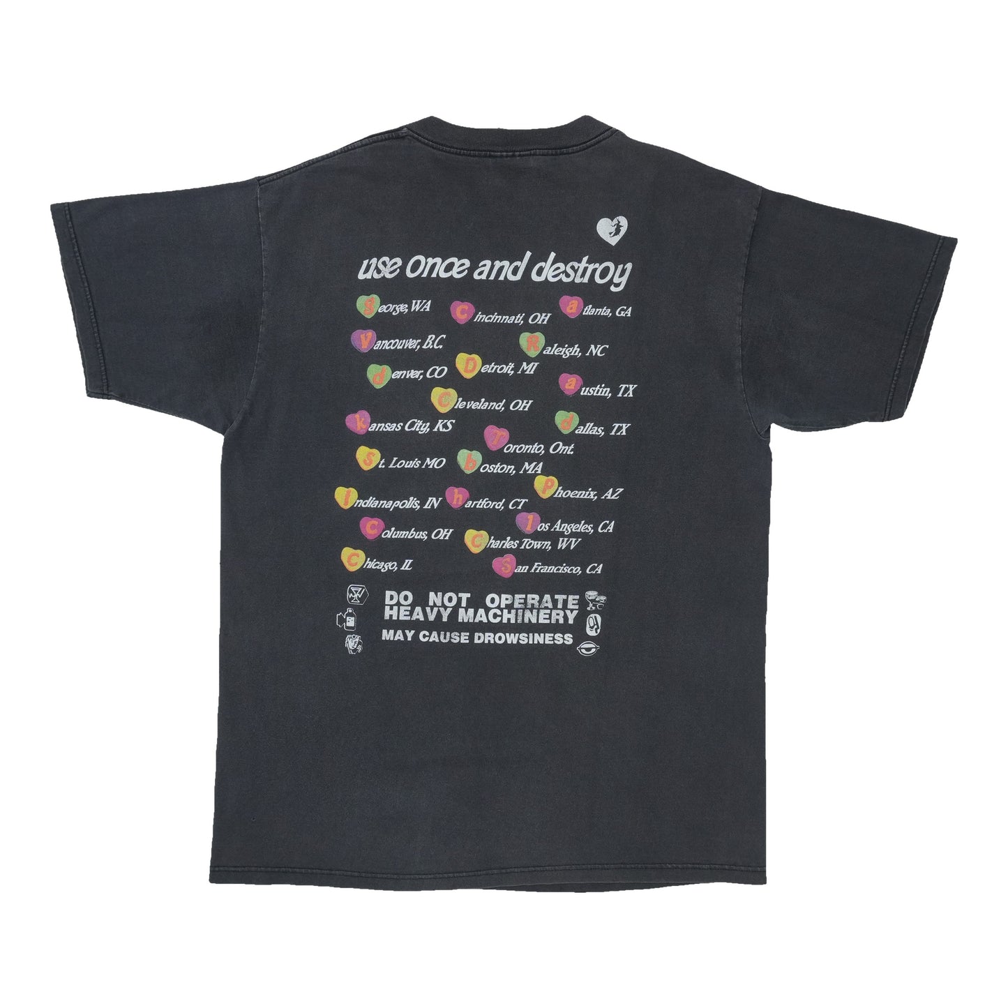 1990s Hole Use Once And Destroy Tour Shirt