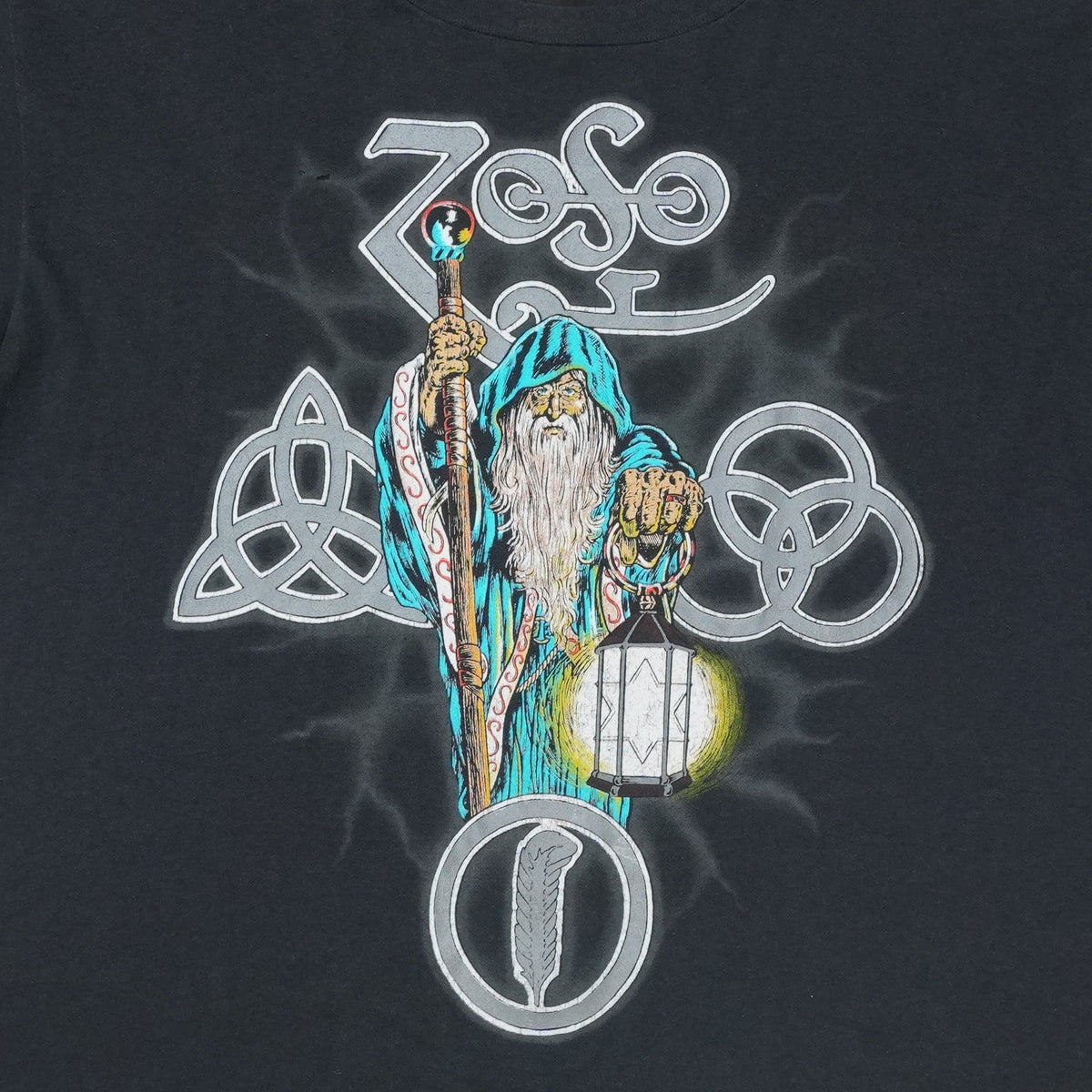 1990s Led Zeppelin Zoso Wizard Shirt