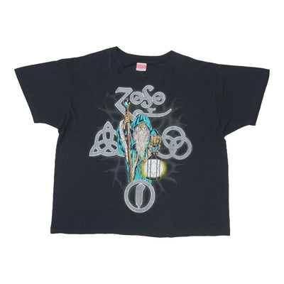 1990s Led Zeppelin Zoso Wizard Shirt