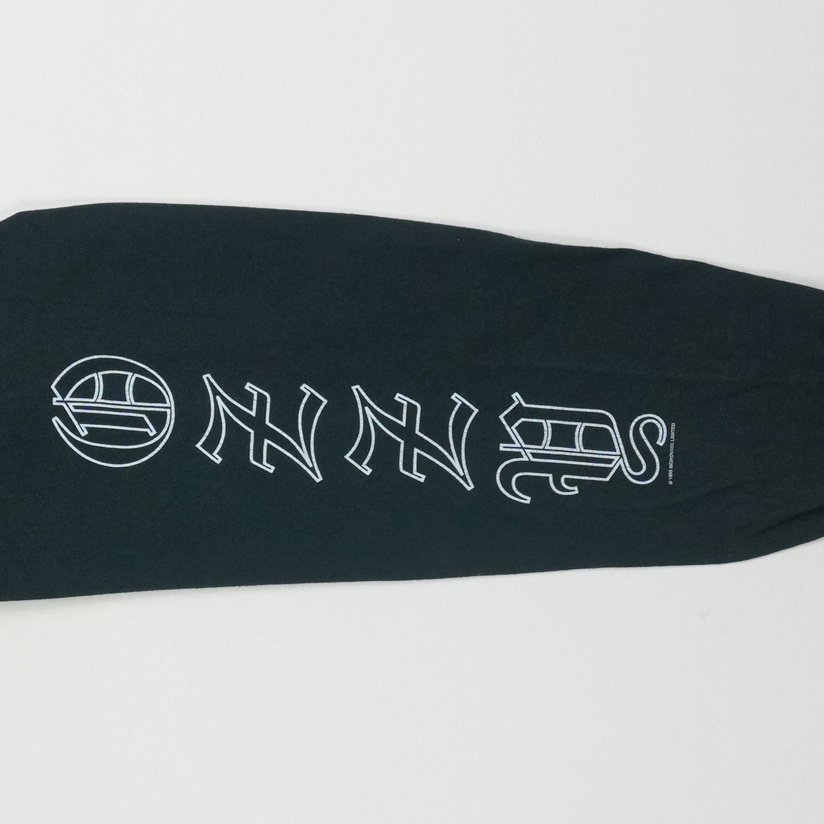 1990s Ozzy Osbourne Embroidered Celtic Cross Long Sleeve Shirt
