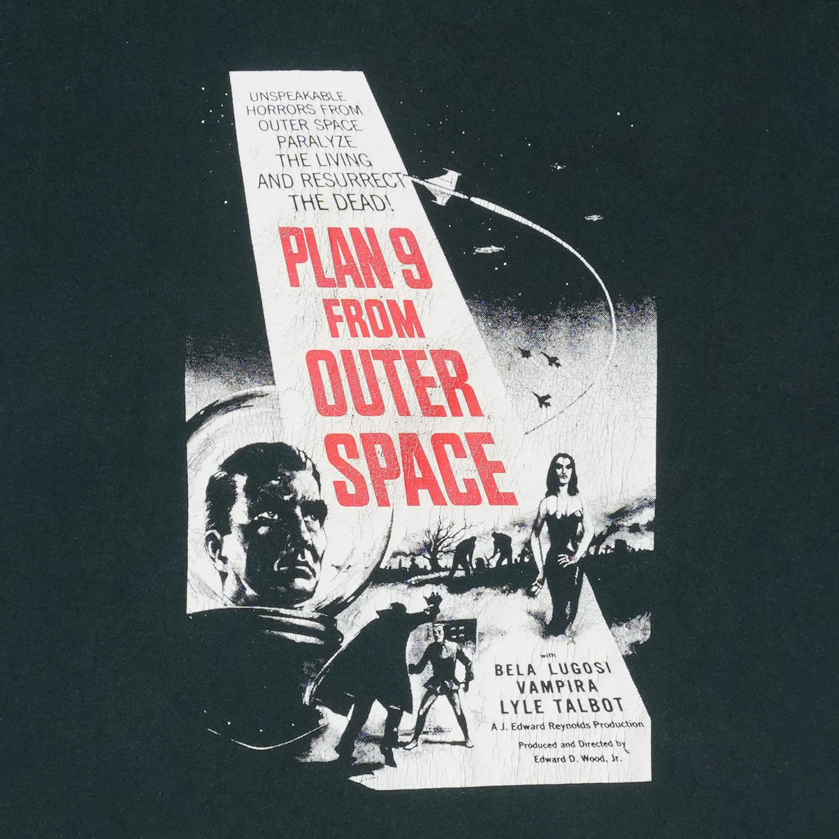 1990s Plan 9 From Outer Space Movie Shirt