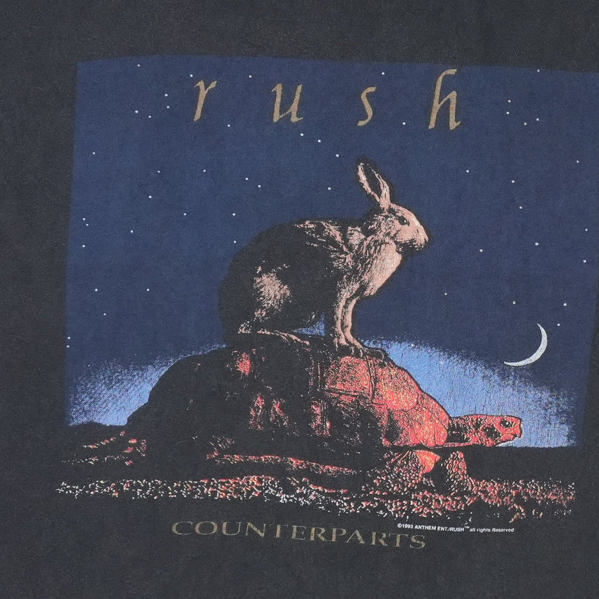 1990s Rush Counterparts Tour Shirt