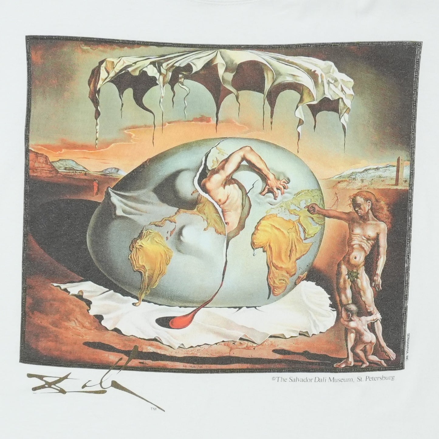 1990s Salvador Dali Geopoliticus Child Shirt