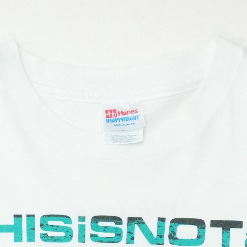 1990s This is Not a Fugazi Shirt