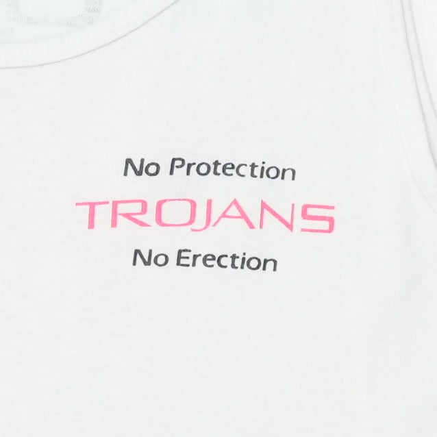 1990s Trojans No Glove No Love Tank Top