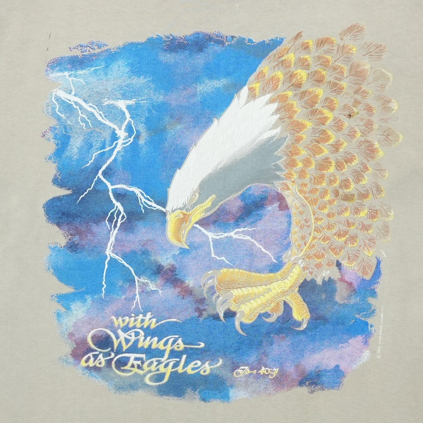 1990s With Wings As Eagles Isaiah 40:31 Shirt