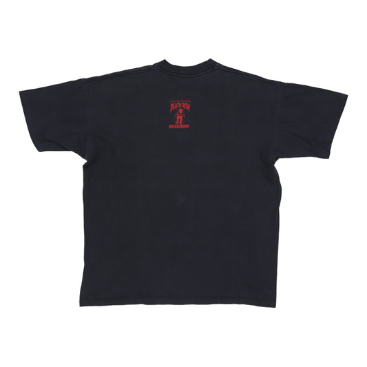 1990s 2Pac Speaks His Mind Makaveli Shirt Back