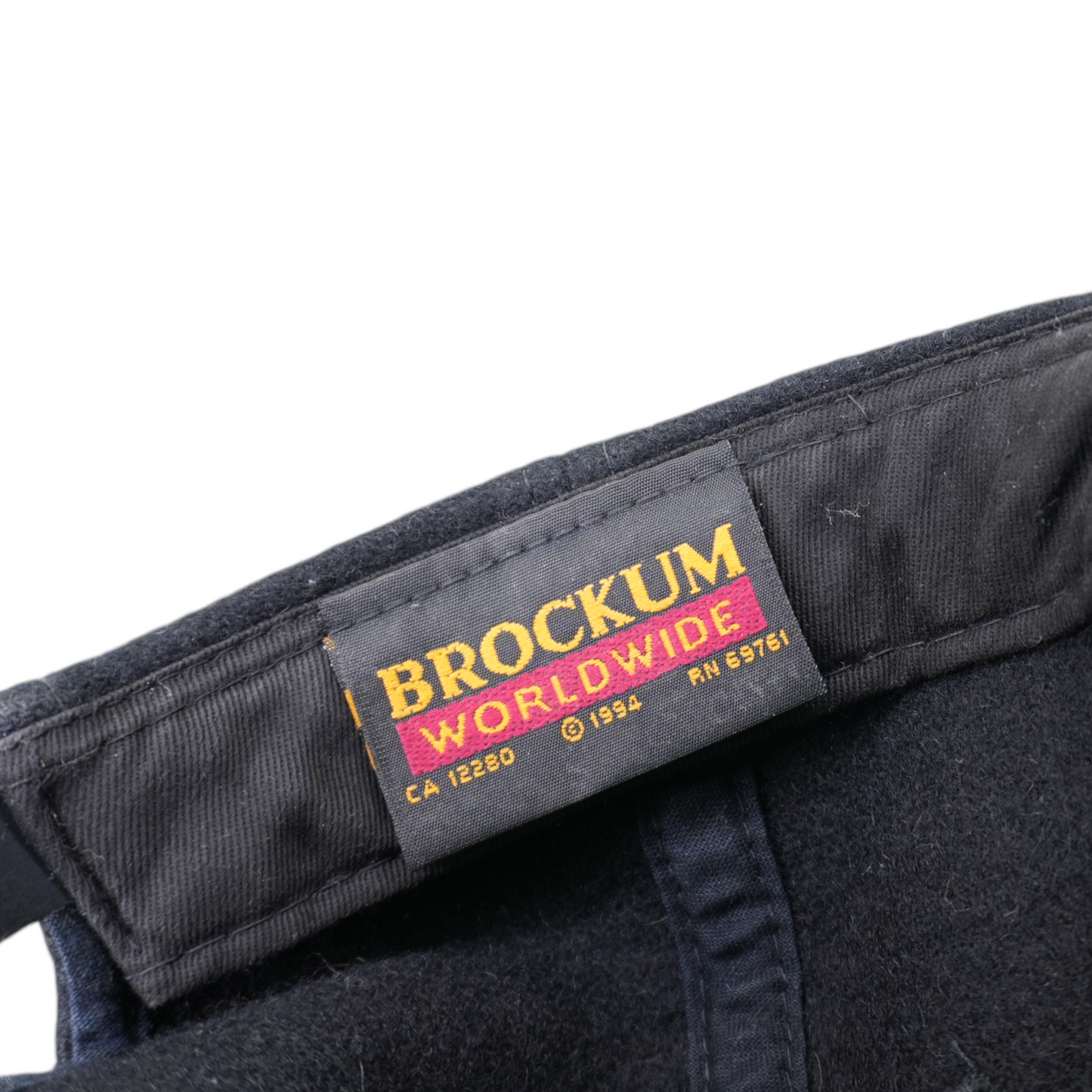 1990s AC/DC Brockum Snapback Hat Detail