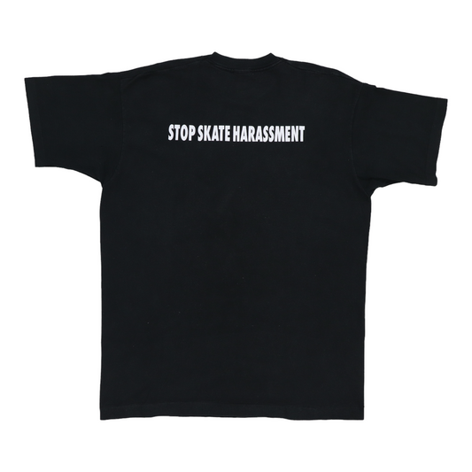 1990s Alternative Tentacles Stop Skate Harassment Shirt