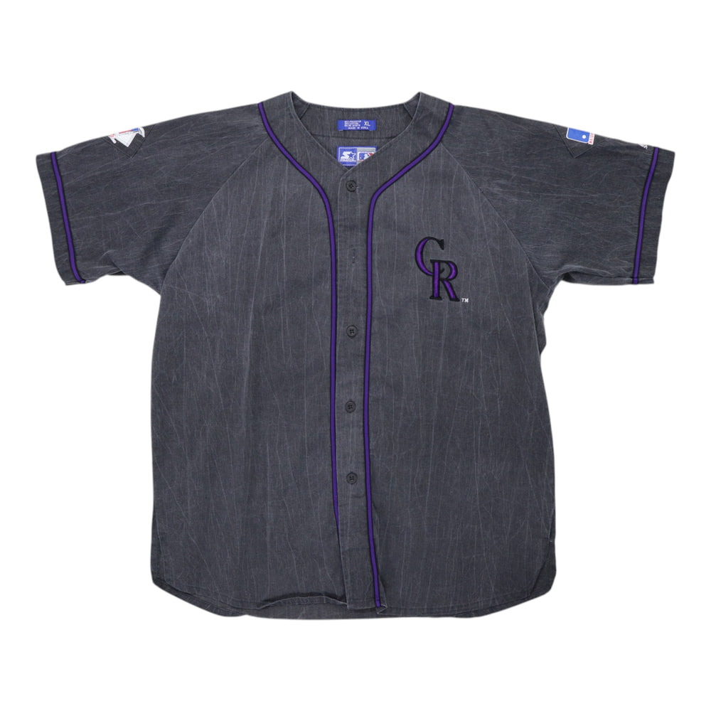 1990s Colorado Rockies Starter Baseball Jersey