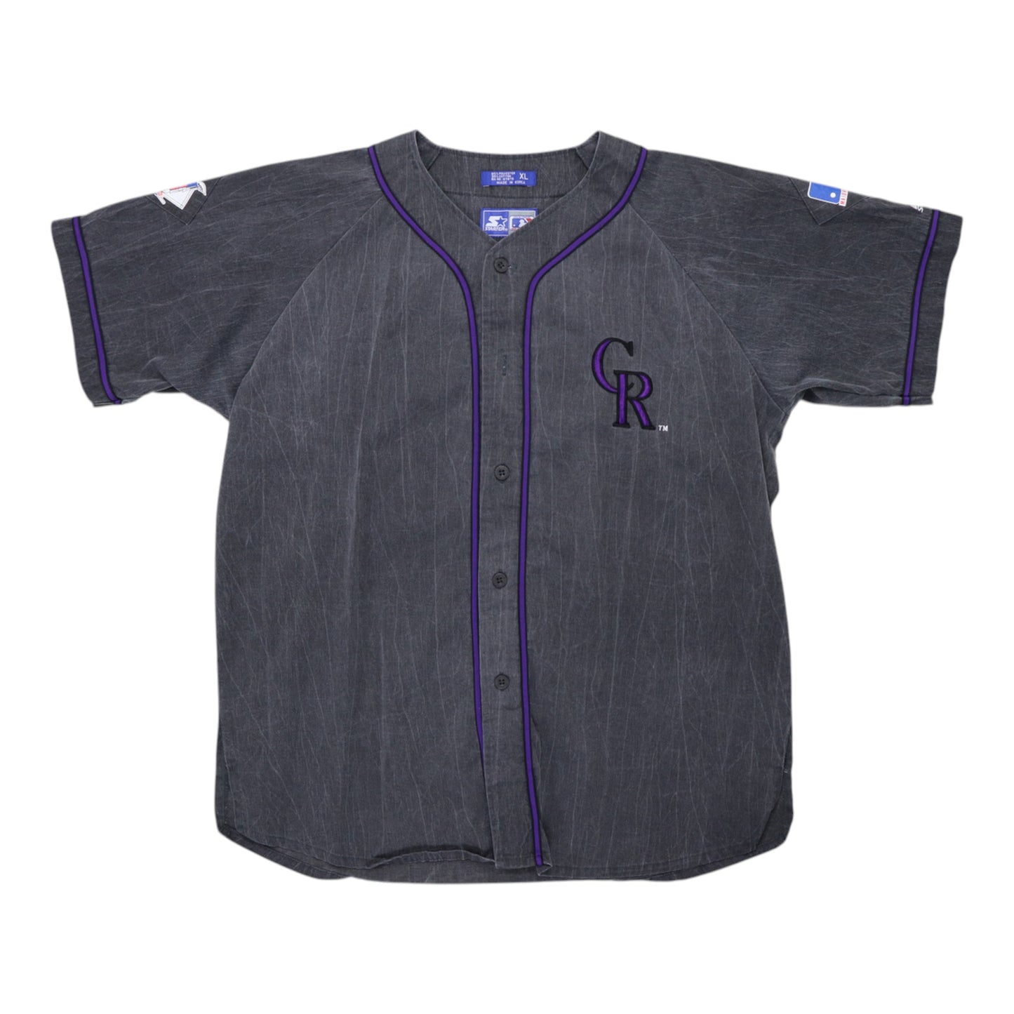 1990s Colorado Rockies Starter Baseball Jersey