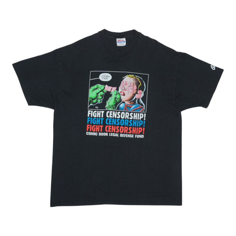 1990s Fight Censorship Comic Book Legal Defense Fund Shirt