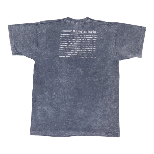 1990s Fleetwood Mac Discography Shirt Back