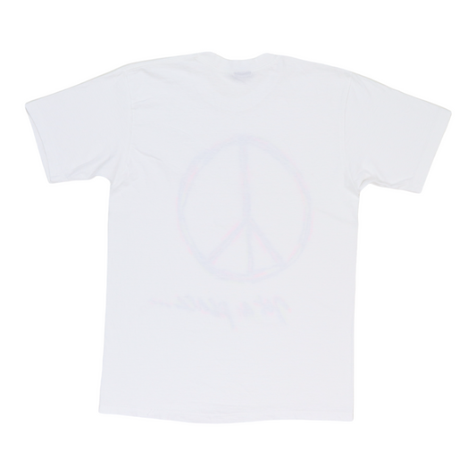 1990s Get A Peace Sign Shirt Back
