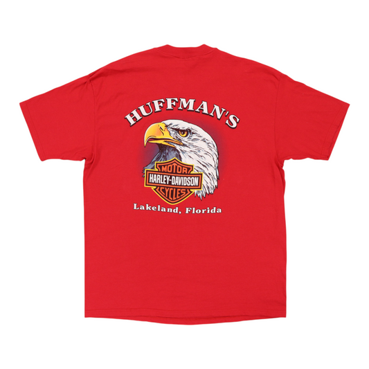 1990s Harley Davidson Eagle Shirt Back