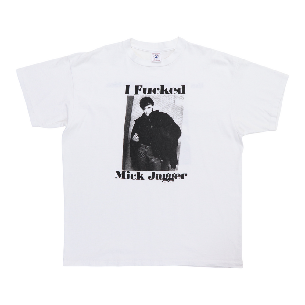 1990s I Fucked Mick Jagger David Bowie Shirt
