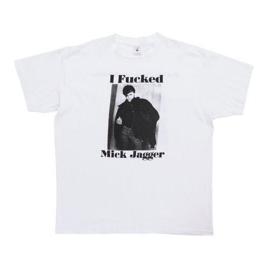 1990s I Fucked Mick Jagger David Bowie Shirt