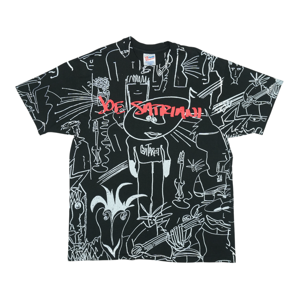 1990s Joe Satriani Goodbye For Now All Over Print Shirt