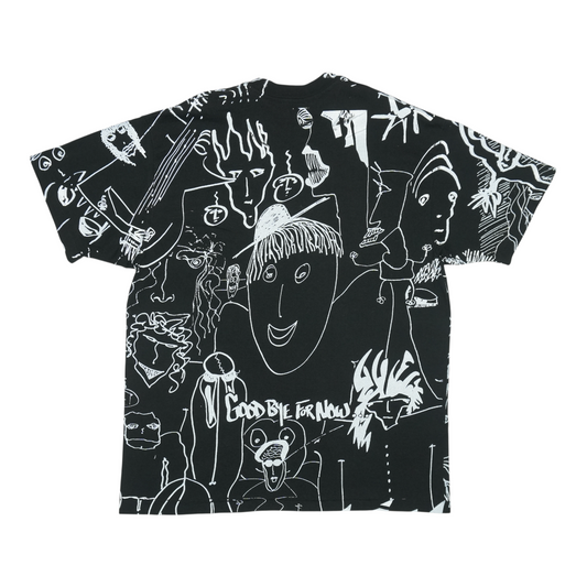 1990s Joe Satriani Goodbye For Now All Over Print Shirt Back